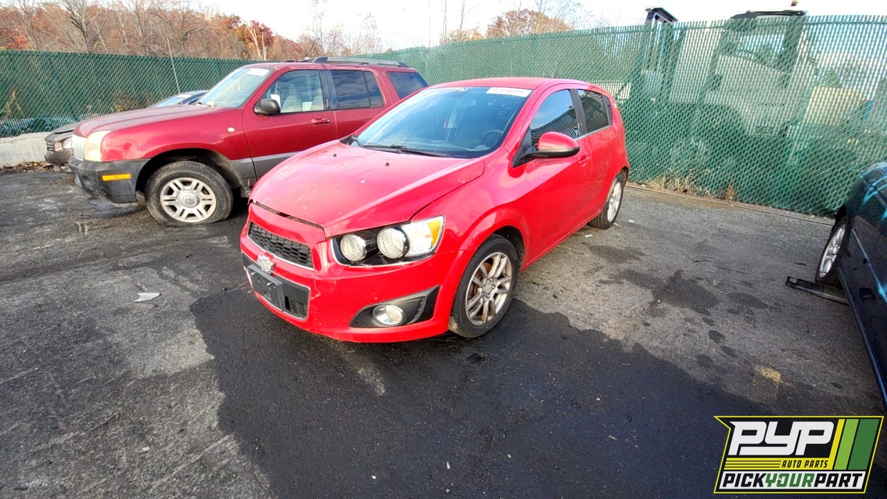 2012 CHEVROLET SONIC available for parts