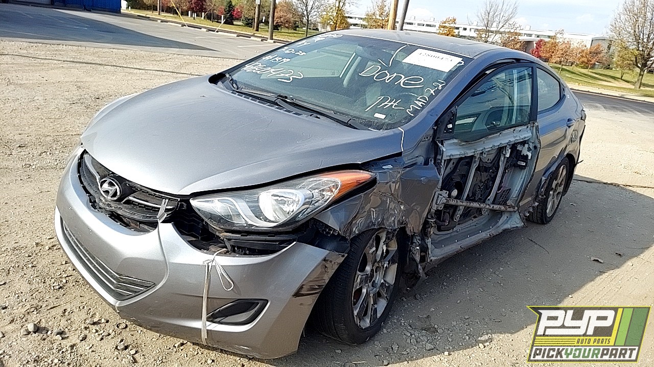 2012 HYUNDAI ELANTRA partes disponibles
