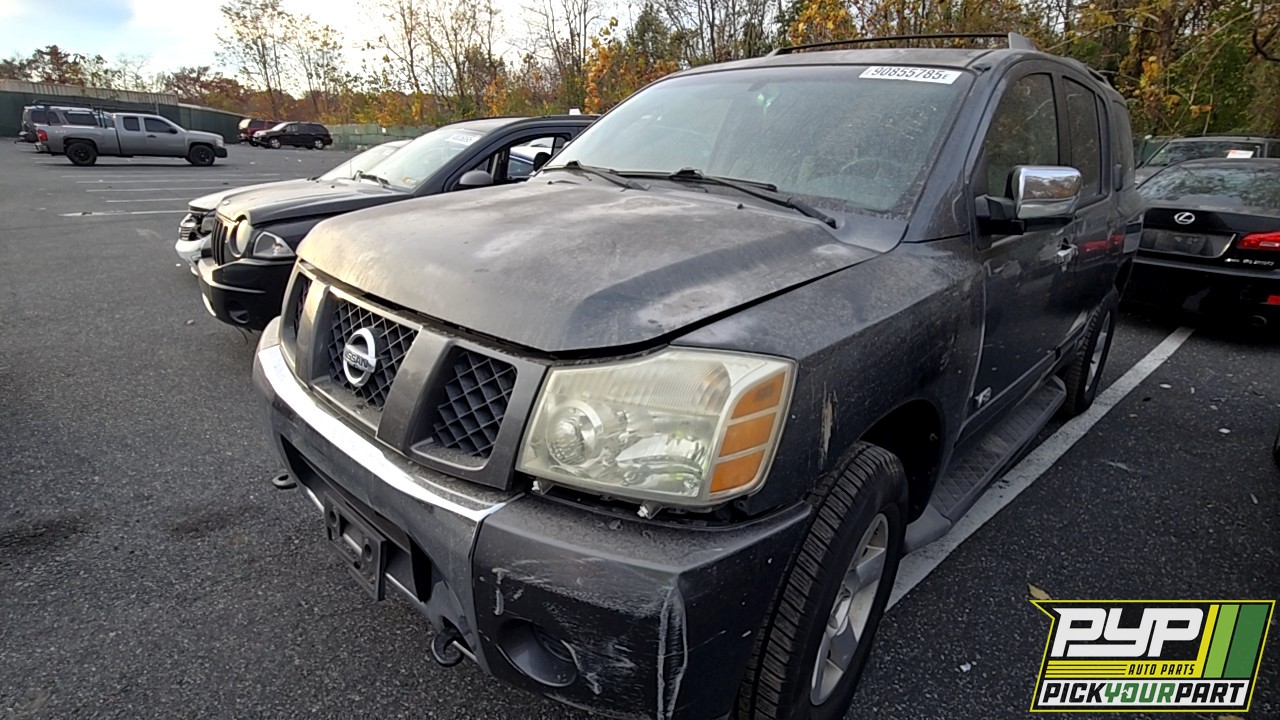 2006 NISSAN ARMADA partes disponibles