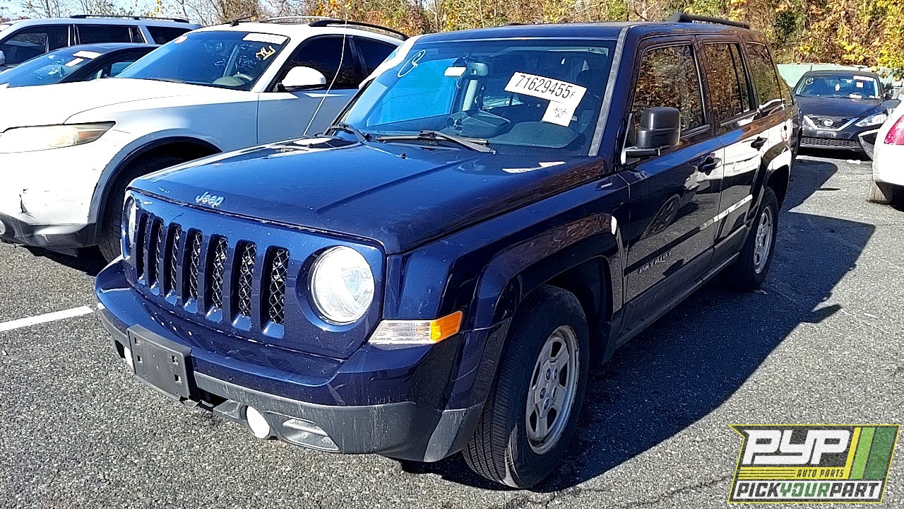 2016 JEEP PATRIOT available for parts
