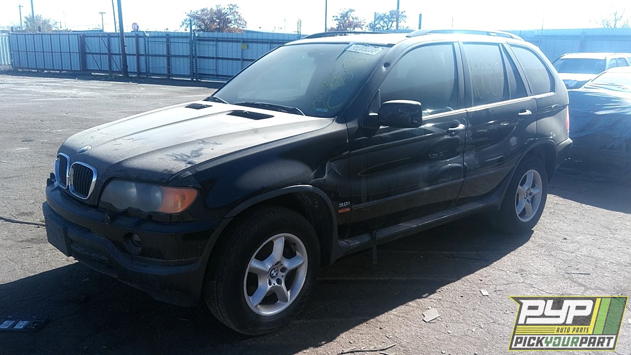 2001 BMW X5 partes disponibles