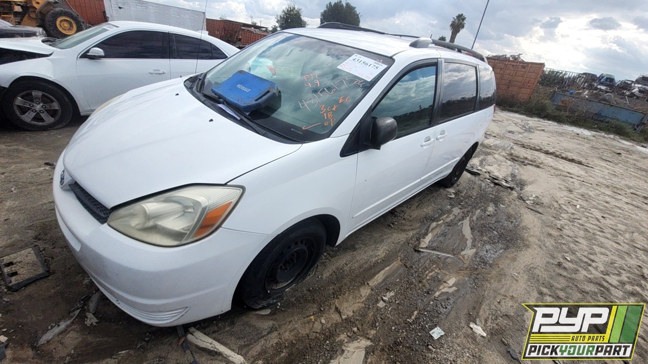2005 TOYOTA SIENNA partes disponibles