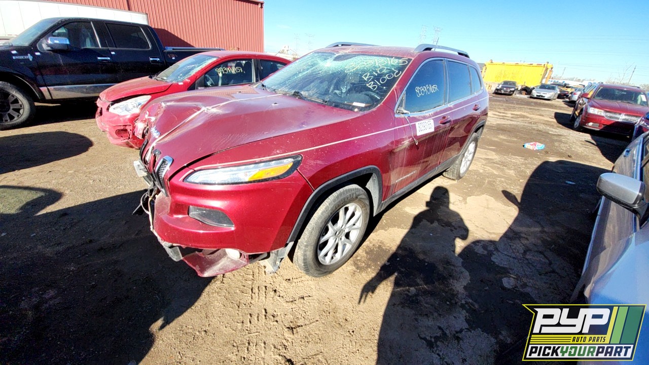 2016 JEEP CHEROKEE partes disponibles