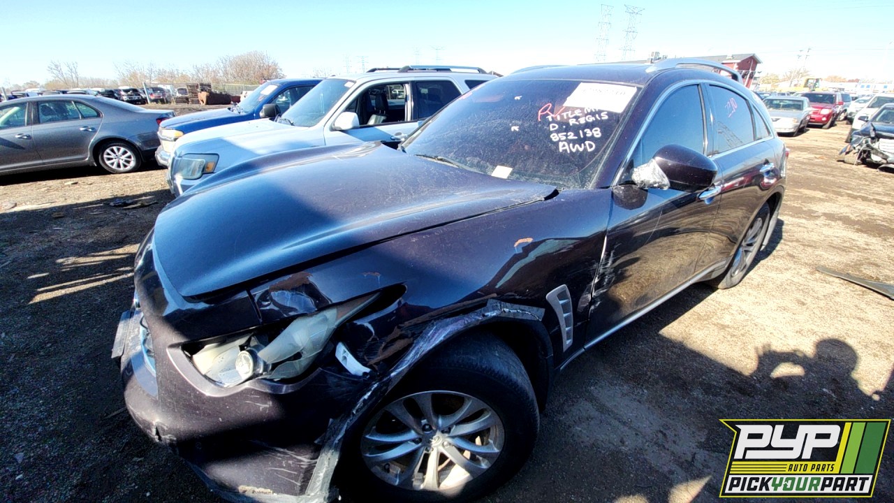 2010 INFINITI FX35 partes disponibles