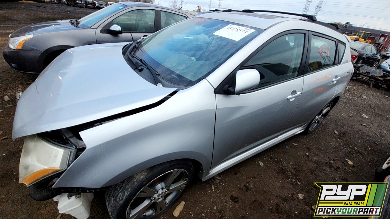 2009 PONTIAC VIBE partes disponibles