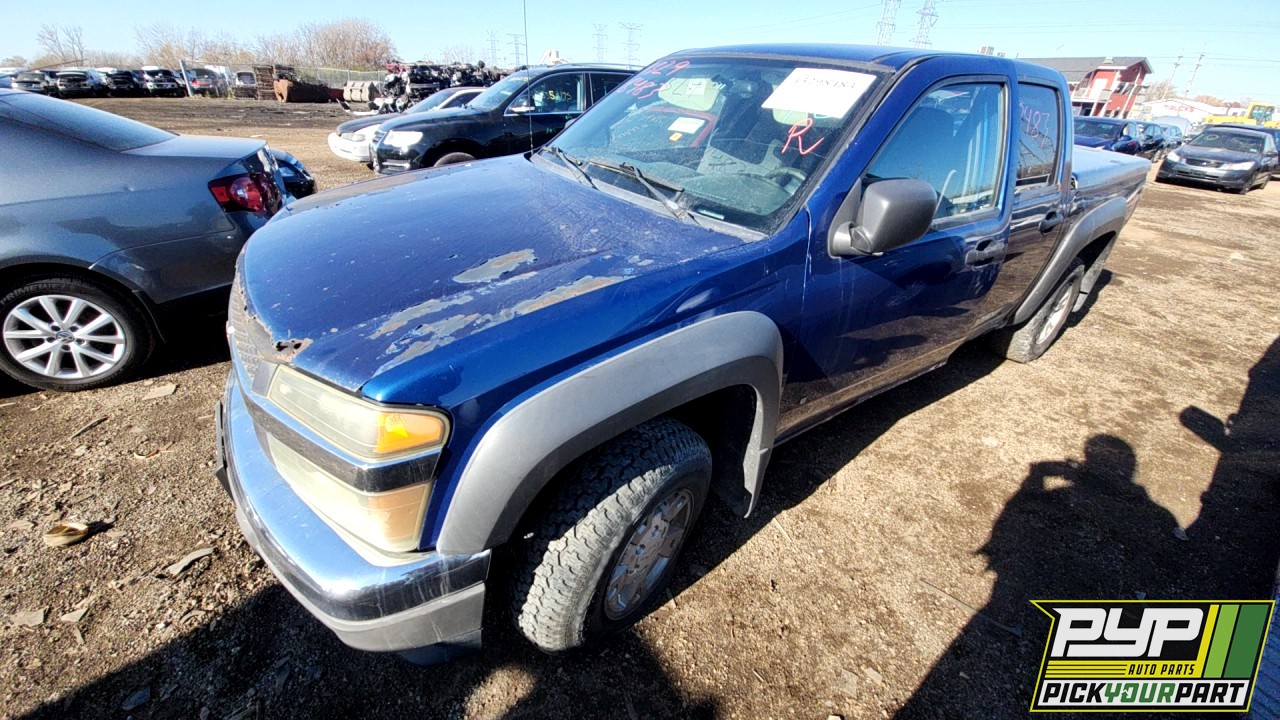 2006 CHEVROLET COLORADO partes disponibles