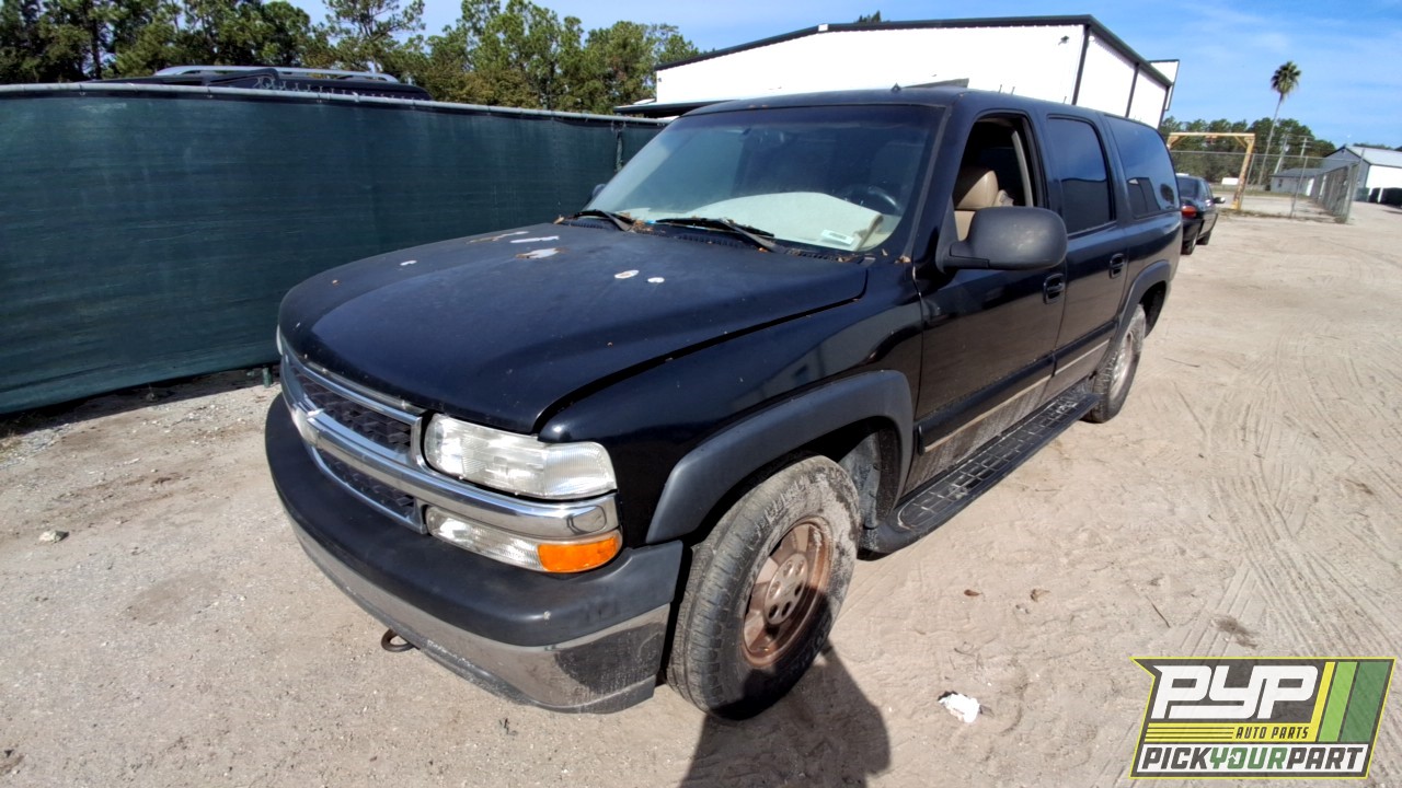 2002 CHEVROLET SUBURBAN 1500 available for parts