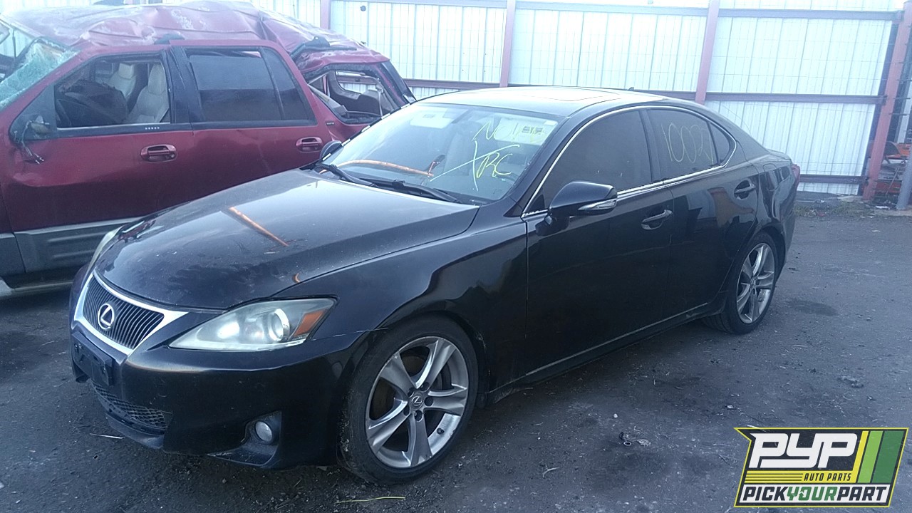 2012 LEXUS IS 250 partes disponibles