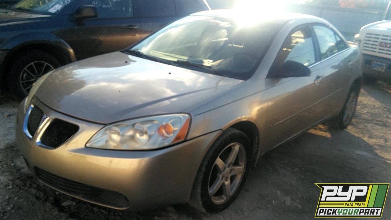2007 PONTIAC G6 partes disponibles