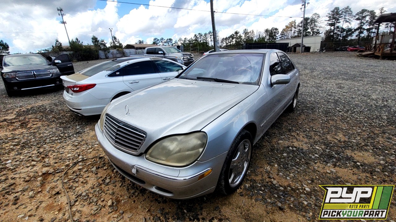 2002 MERCEDES-BENZ S500 available for parts