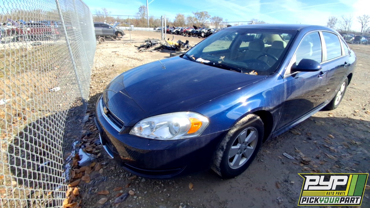 2009 CHEVROLET IMPALA partes disponibles