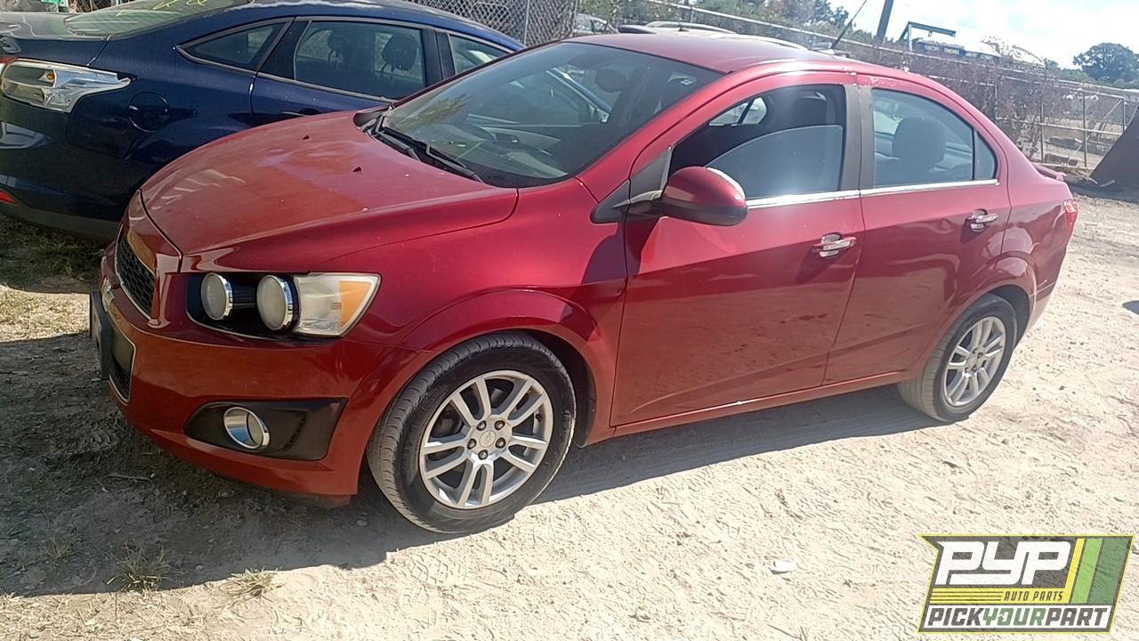 2013 CHEVROLET SONIC available for parts