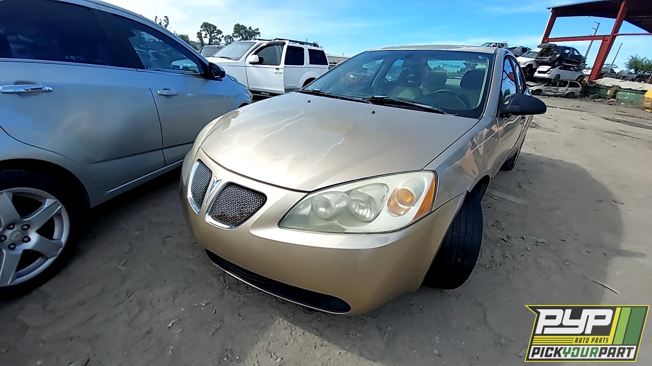 2006 PONTIAC G6 available for parts