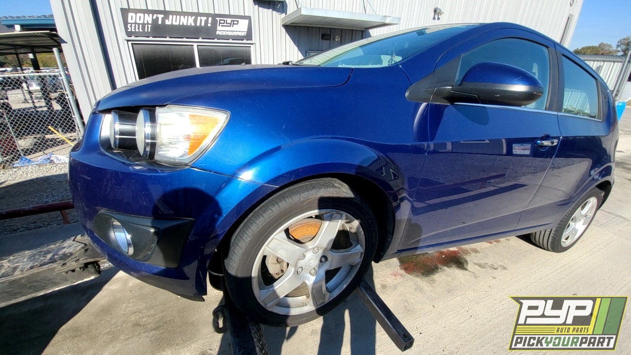 2014 CHEVROLET SONIC partes disponibles