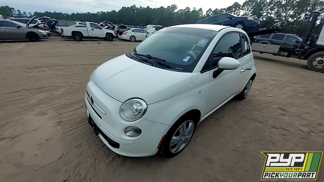 2012 FIAT 500 available for parts