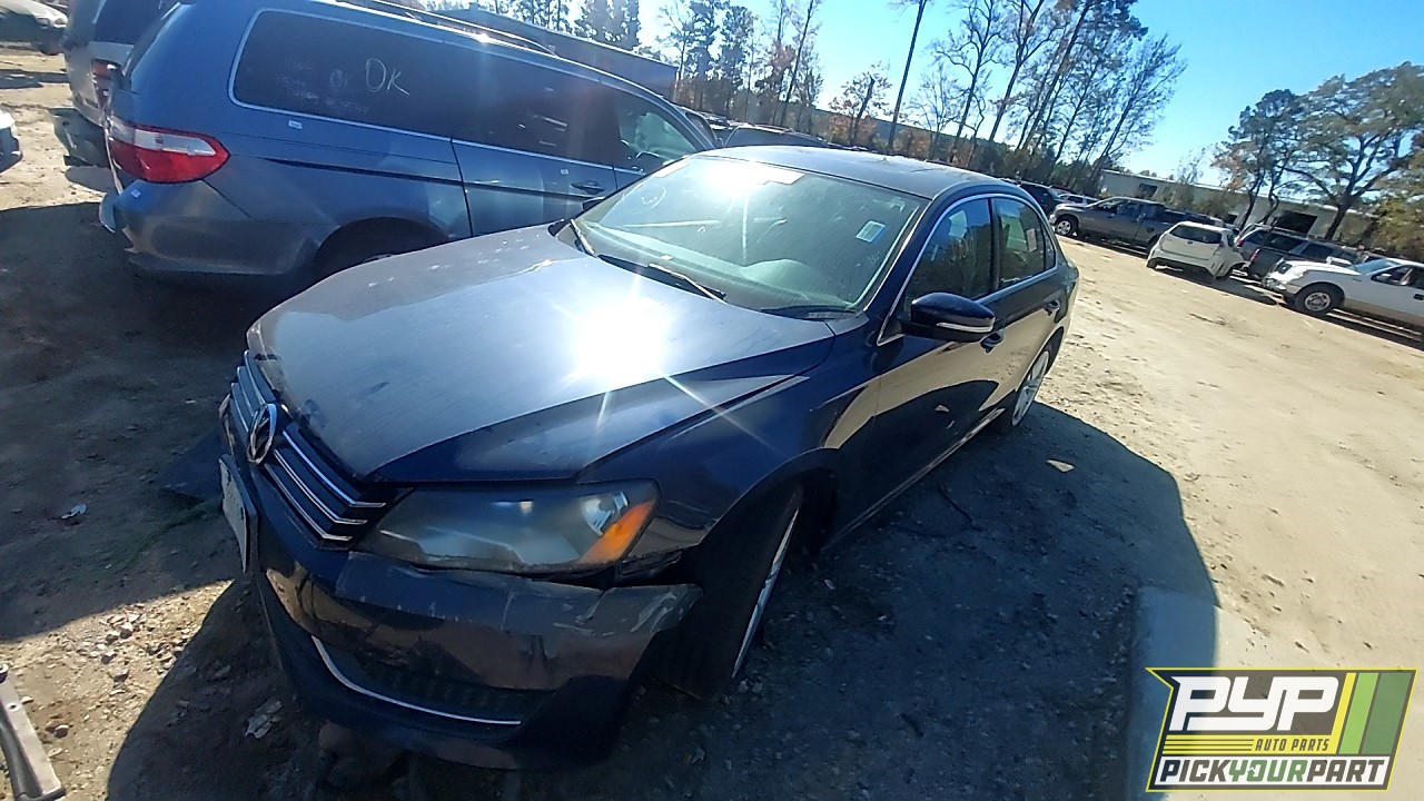 2014 VOLKSWAGEN PASSAT available for parts