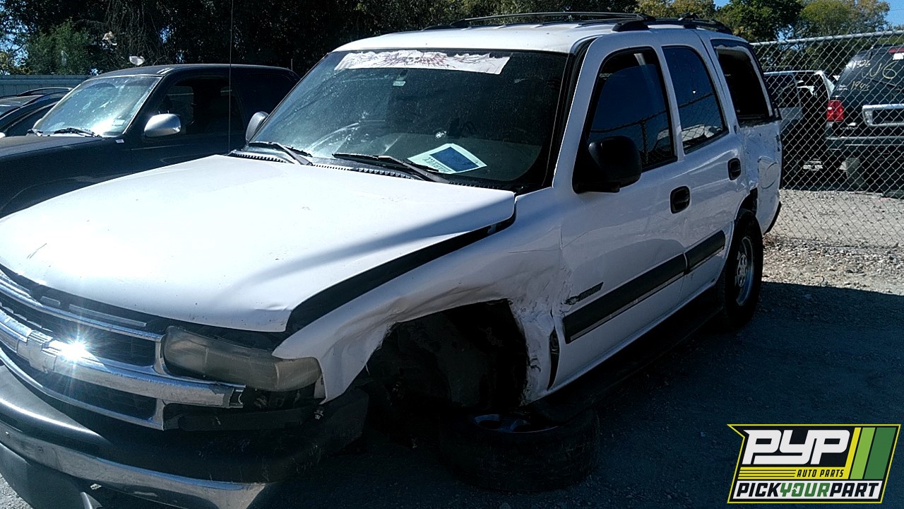 2002 CHEVROLET TAHOE available for parts