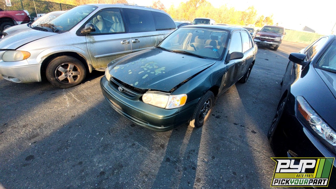 2001 TOYOTA COROLLA partes disponibles