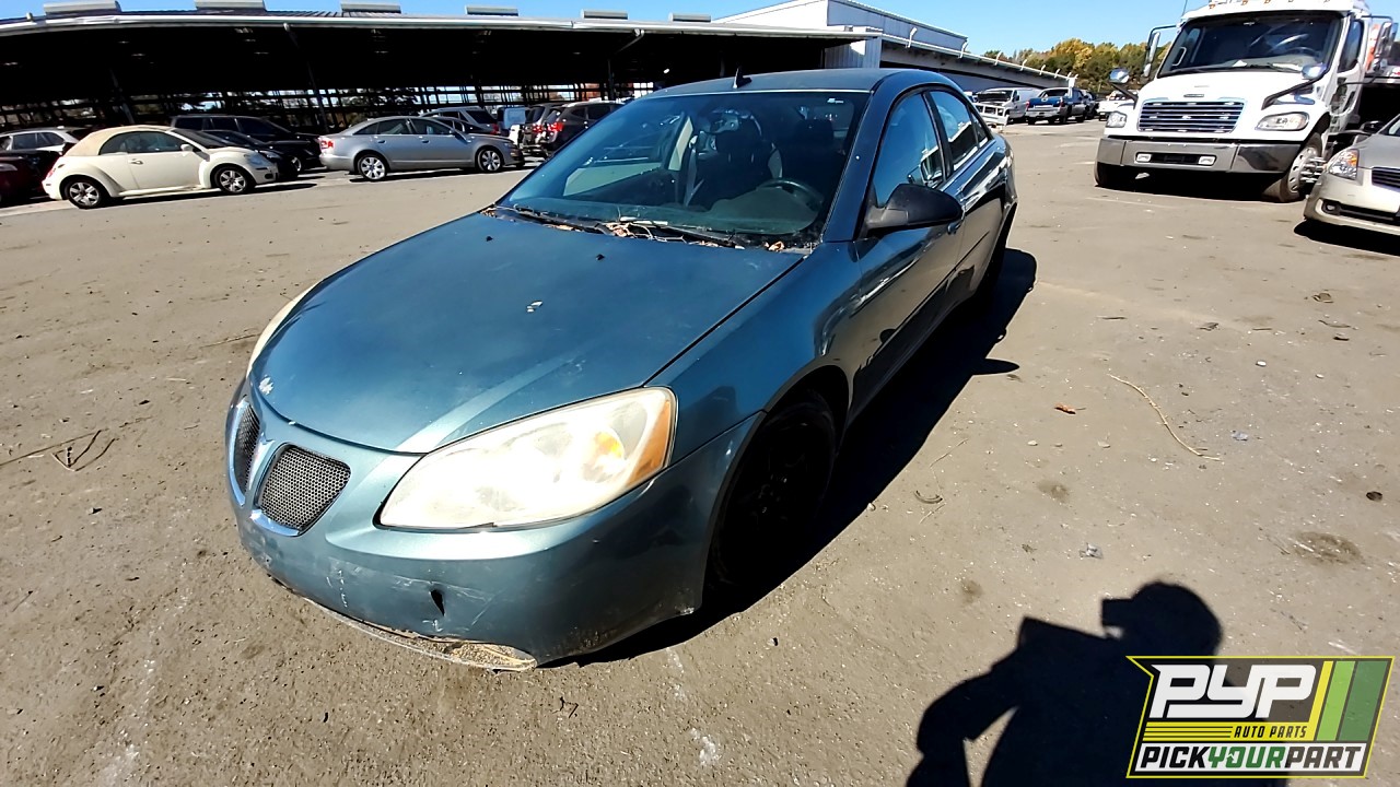 2009 PONTIAC G6 available for parts