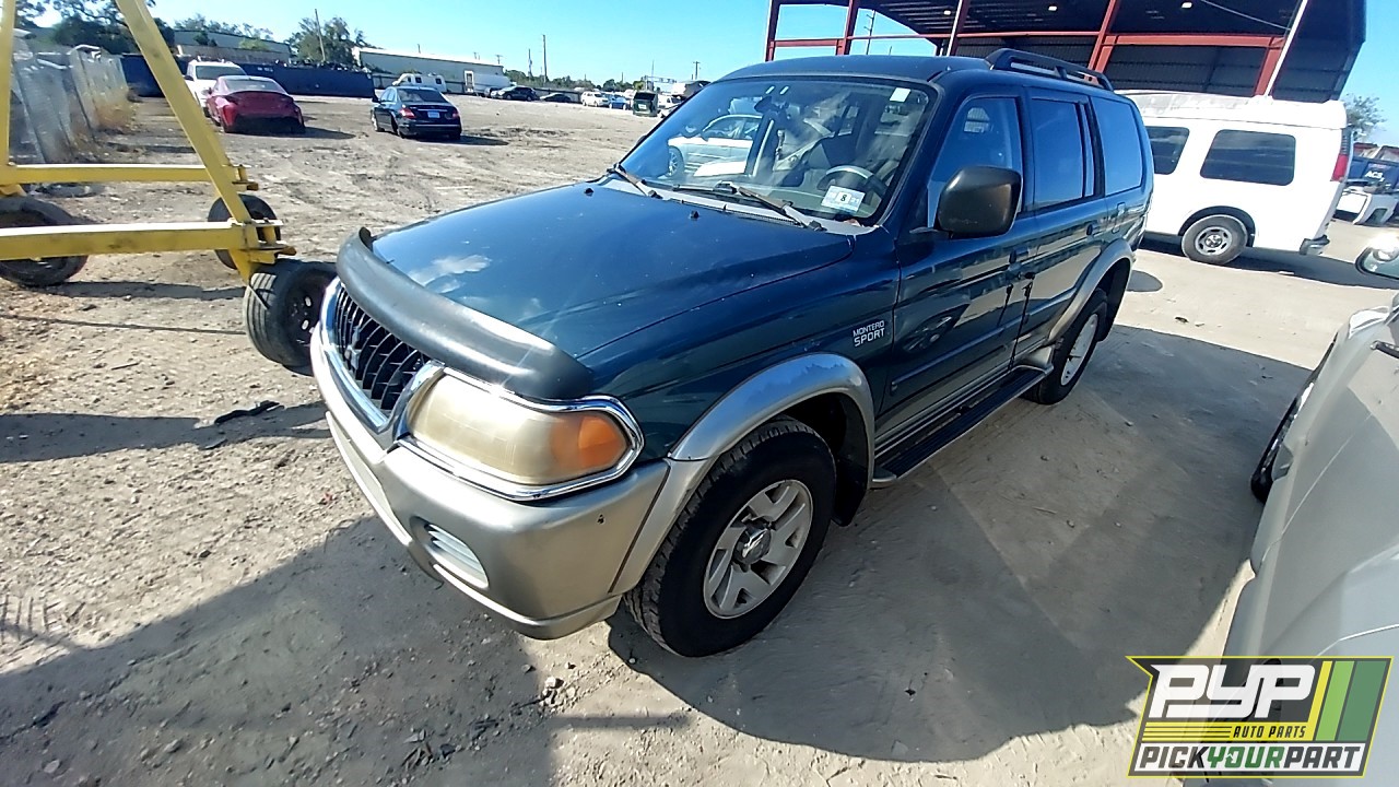 2003 MITSUBISHI MONTERO SPORT partes disponibles