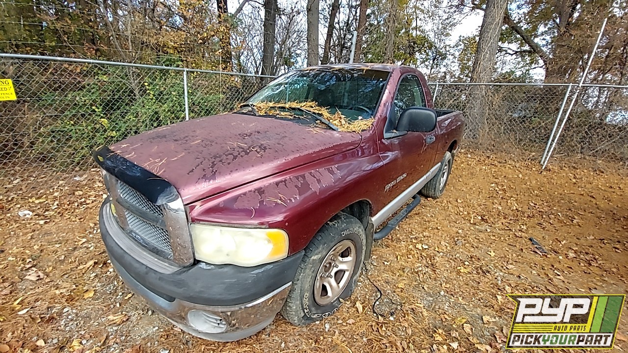 2002 DODGE RAM 1500 partes disponibles