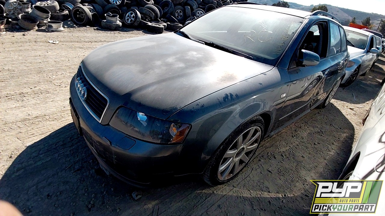 2005 AUDI A4 QUATTRO partes disponibles