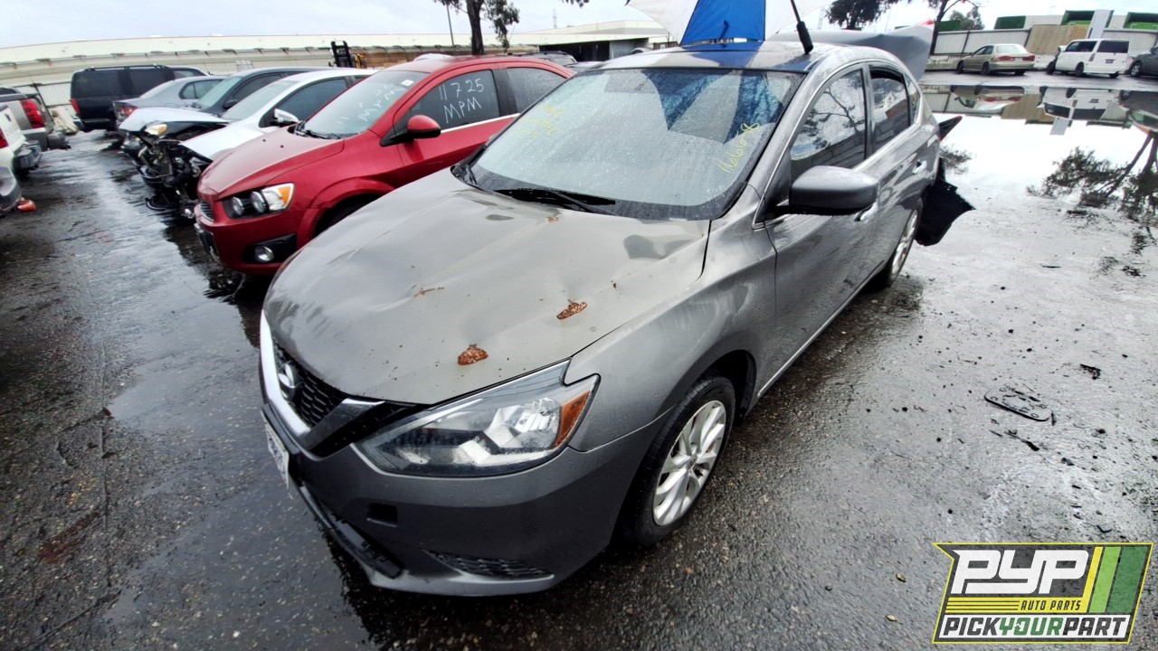 2017 NISSAN SENTRA partes disponibles