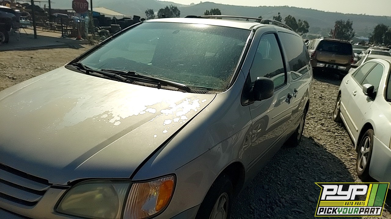 2003 TOYOTA SIENNA available for parts