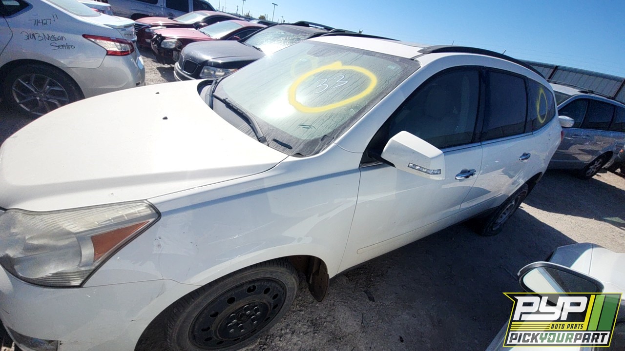 2012 CHEVROLET TRAVERSE partes disponibles