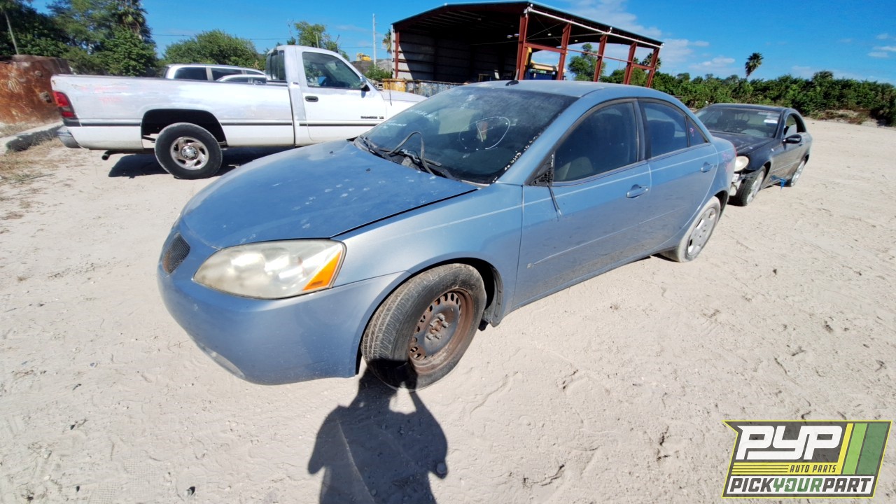 2008 PONTIAC G6 available for parts