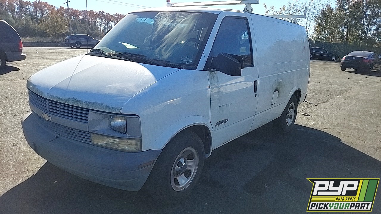 2001 CHEVROLET ASTRO partes disponibles