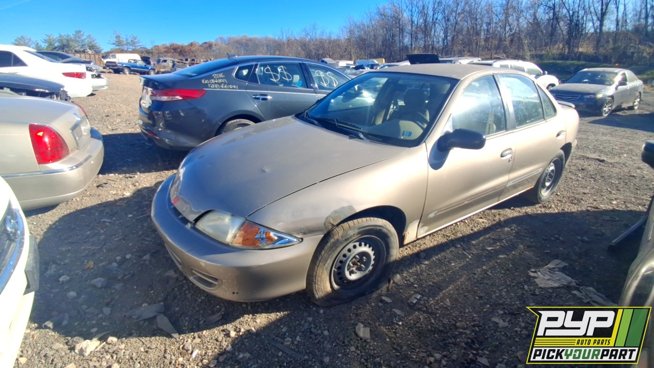 2002 CHEVROLET CAVALIER partes disponibles