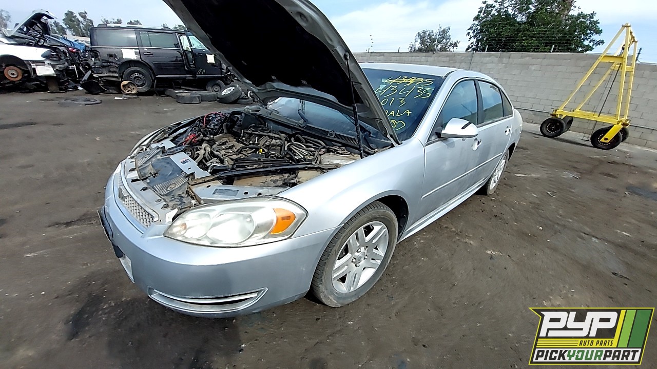 2013 CHEVROLET IMPALA available for parts