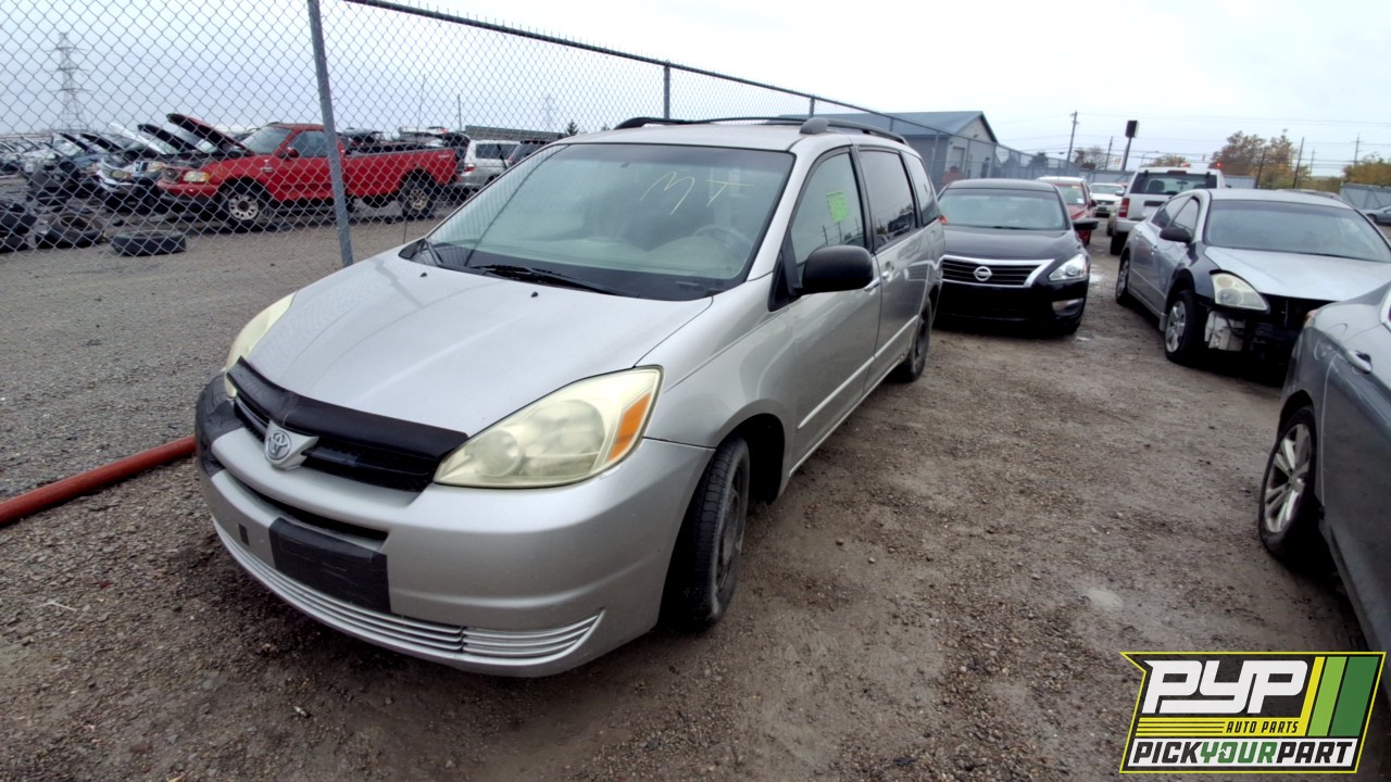 2005 TOYOTA SIENNA partes disponibles