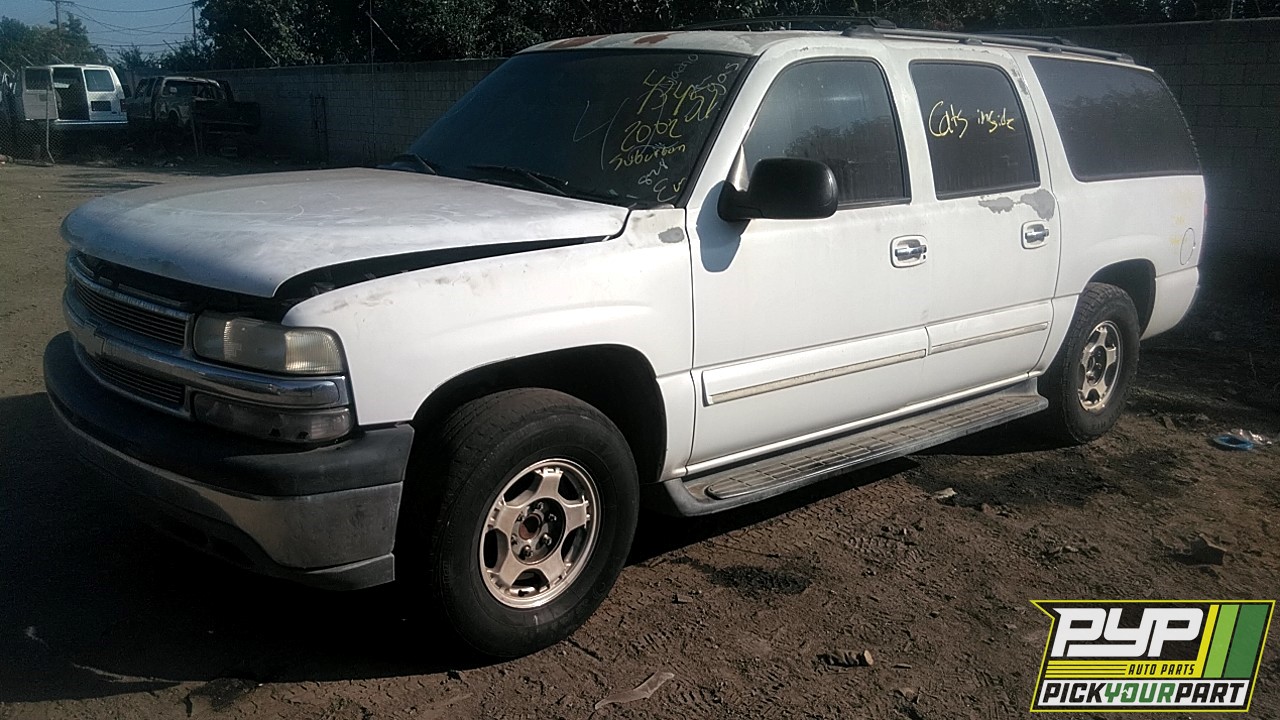 2002 CHEVROLET SUBURBAN 1500 partes disponibles