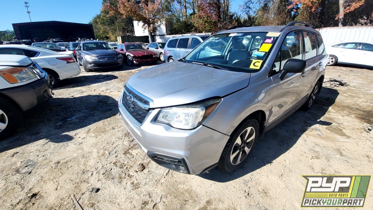 2018 SUBARU FORESTER available for parts
