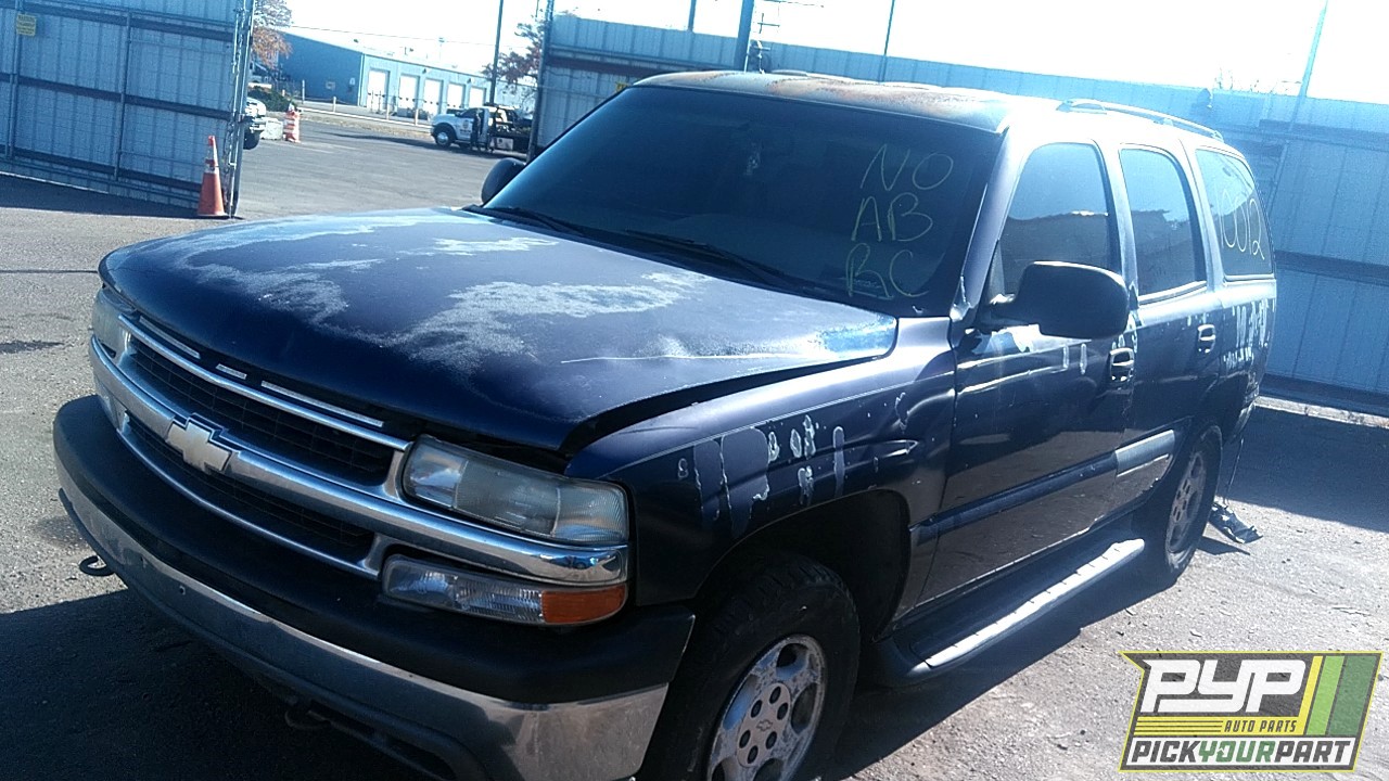 2004 CHEVROLET TAHOE partes disponibles