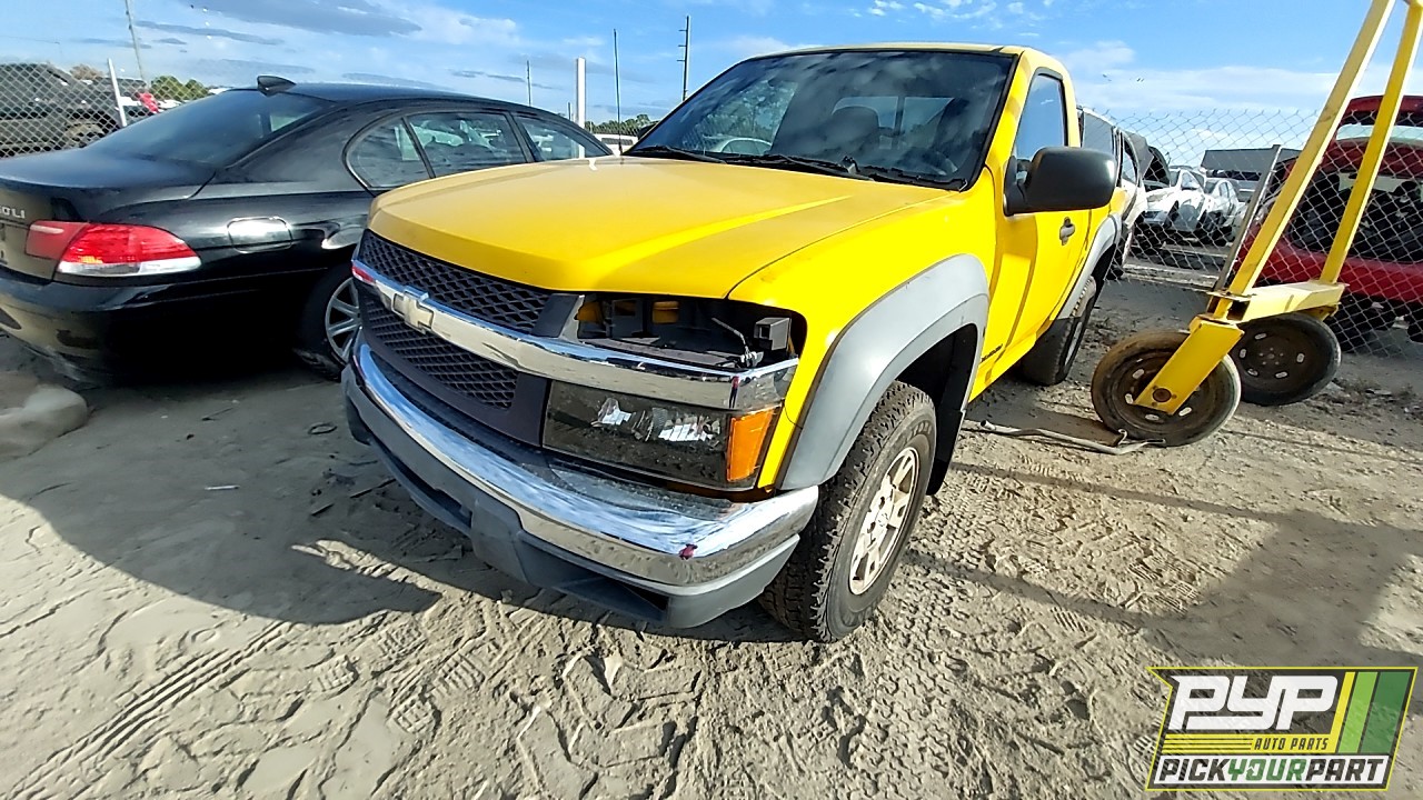 2004 CHEVROLET COLORADO partes disponibles