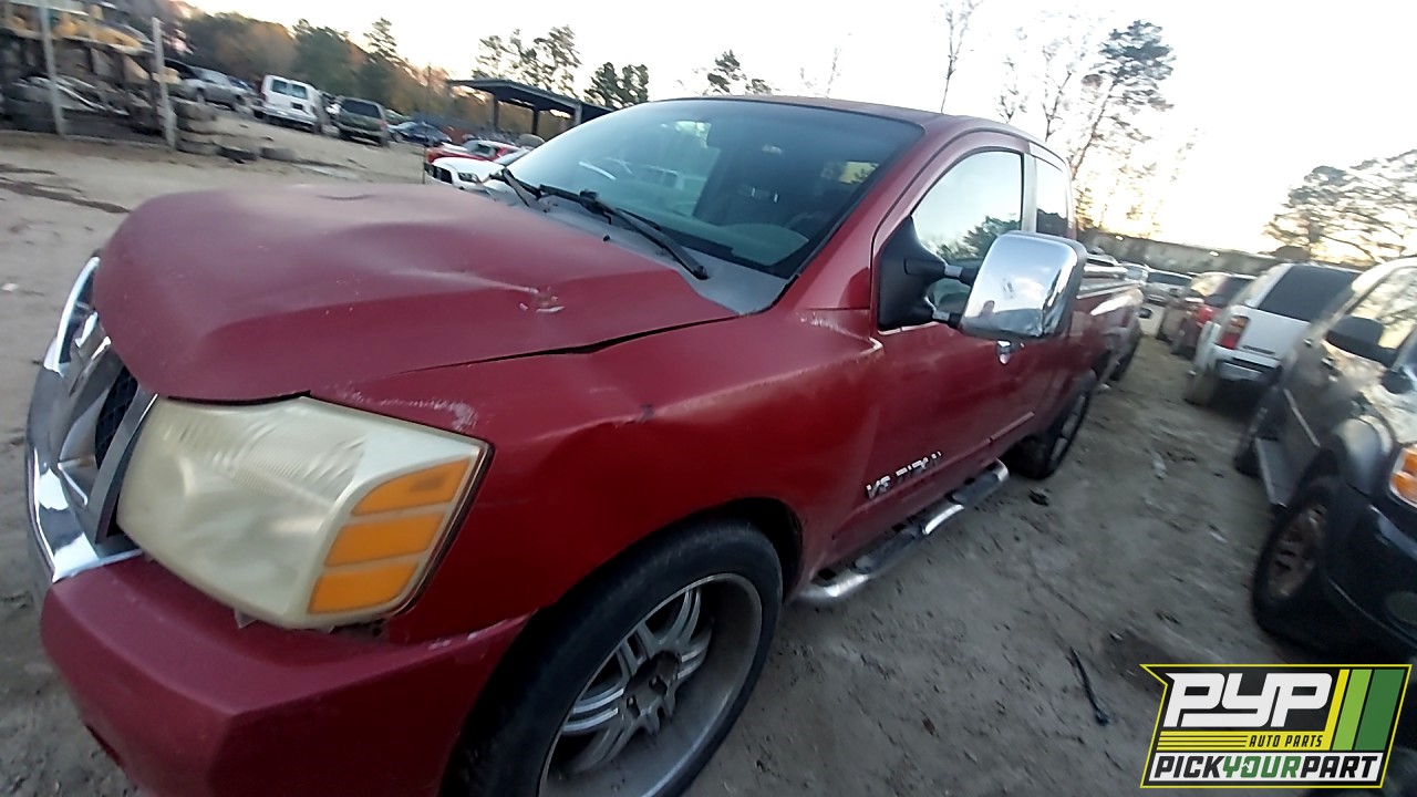 2006 NISSAN TITAN partes disponibles