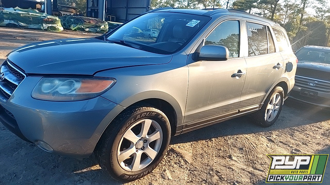 2007 HYUNDAI SANTA FE partes disponibles