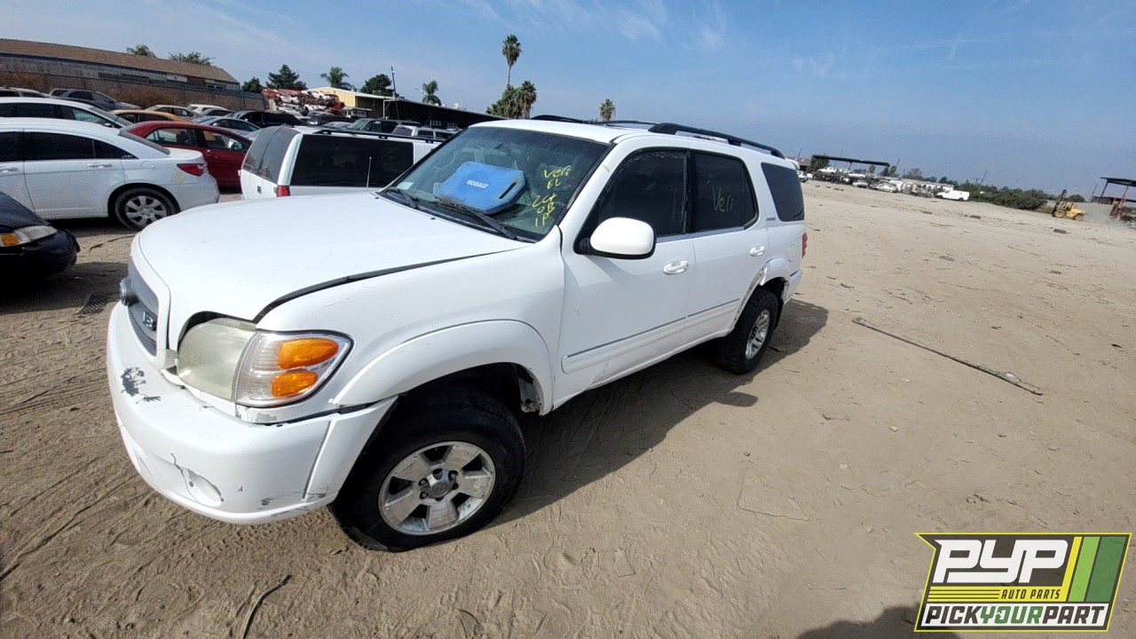 2001 TOYOTA SEQUOIA available for parts