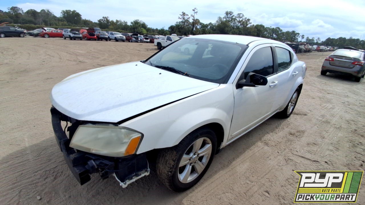 2012 DODGE AVENGER partes disponibles