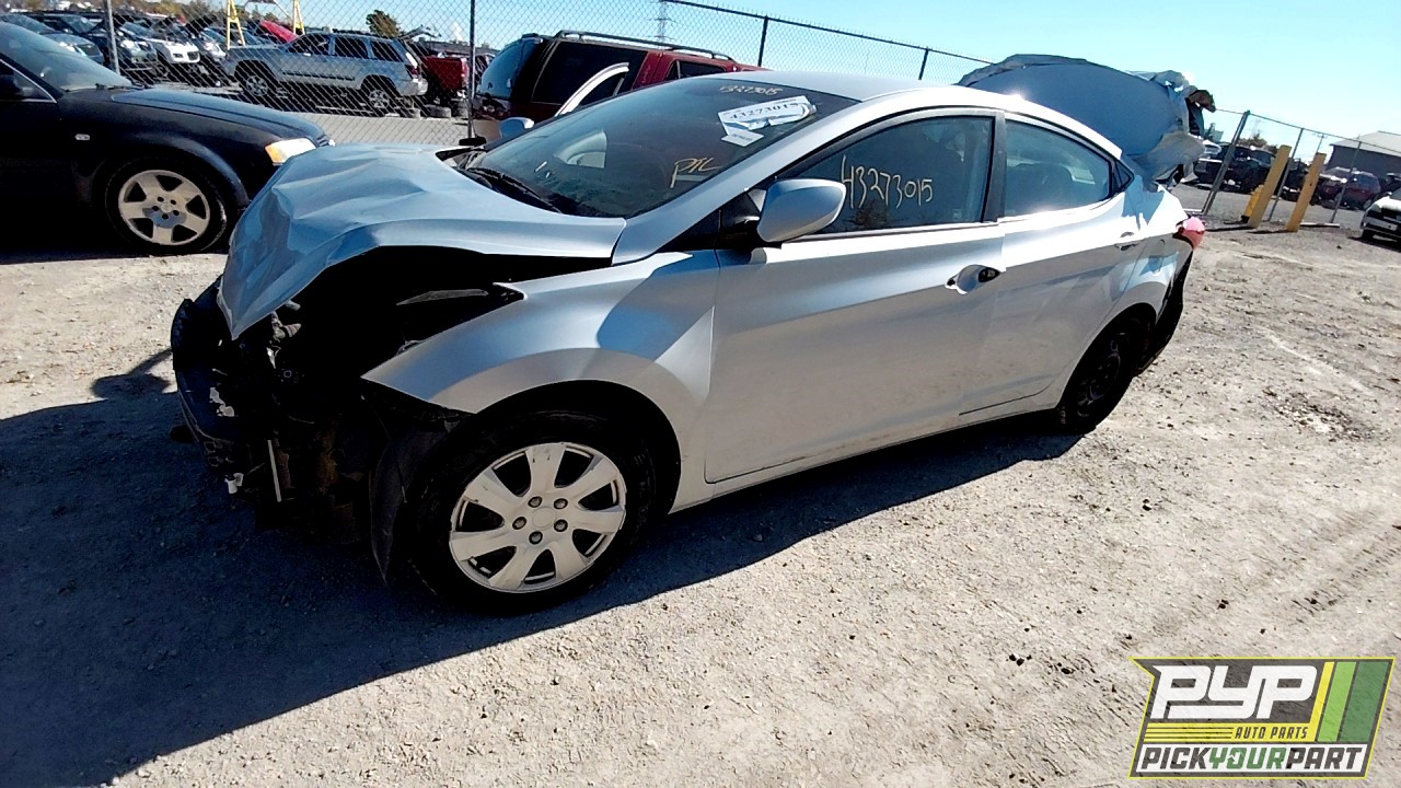 2011 HYUNDAI ELANTRA partes disponibles