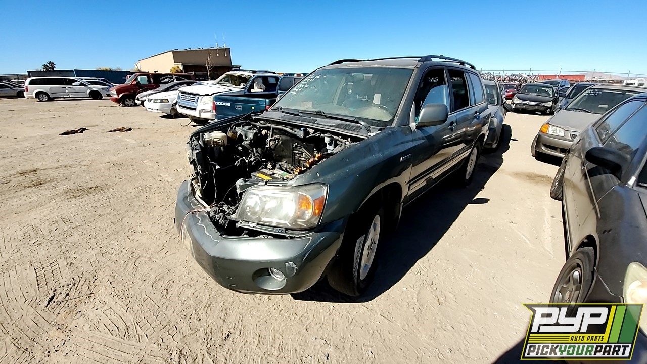 2005 TOYOTA HIGHLANDER available for parts