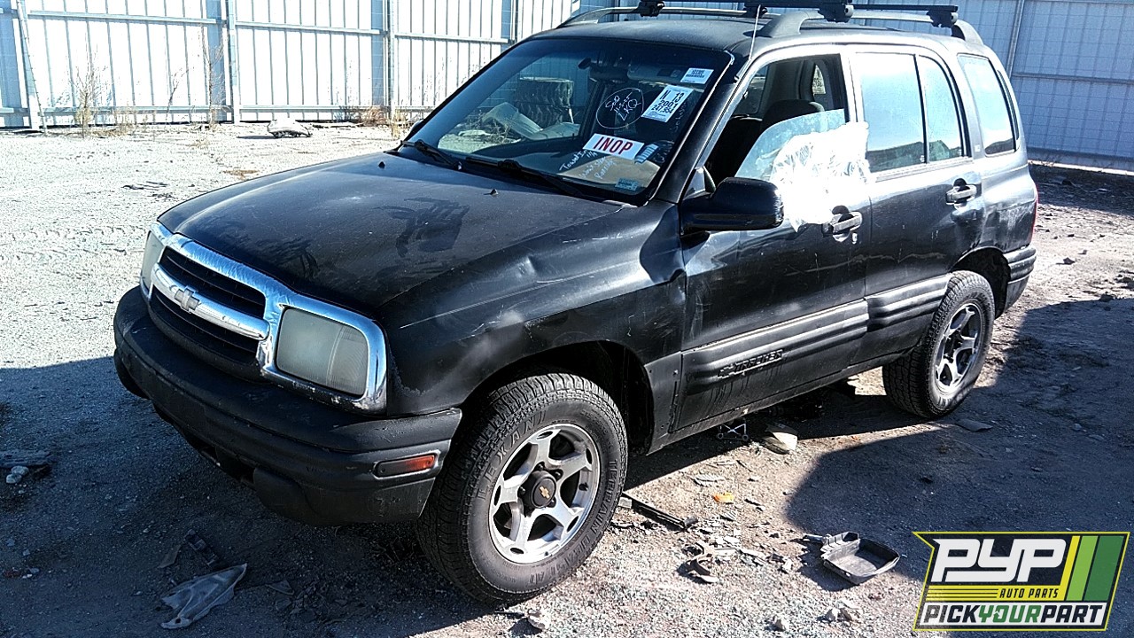 2001 CHEVROLET TRACKER partes disponibles