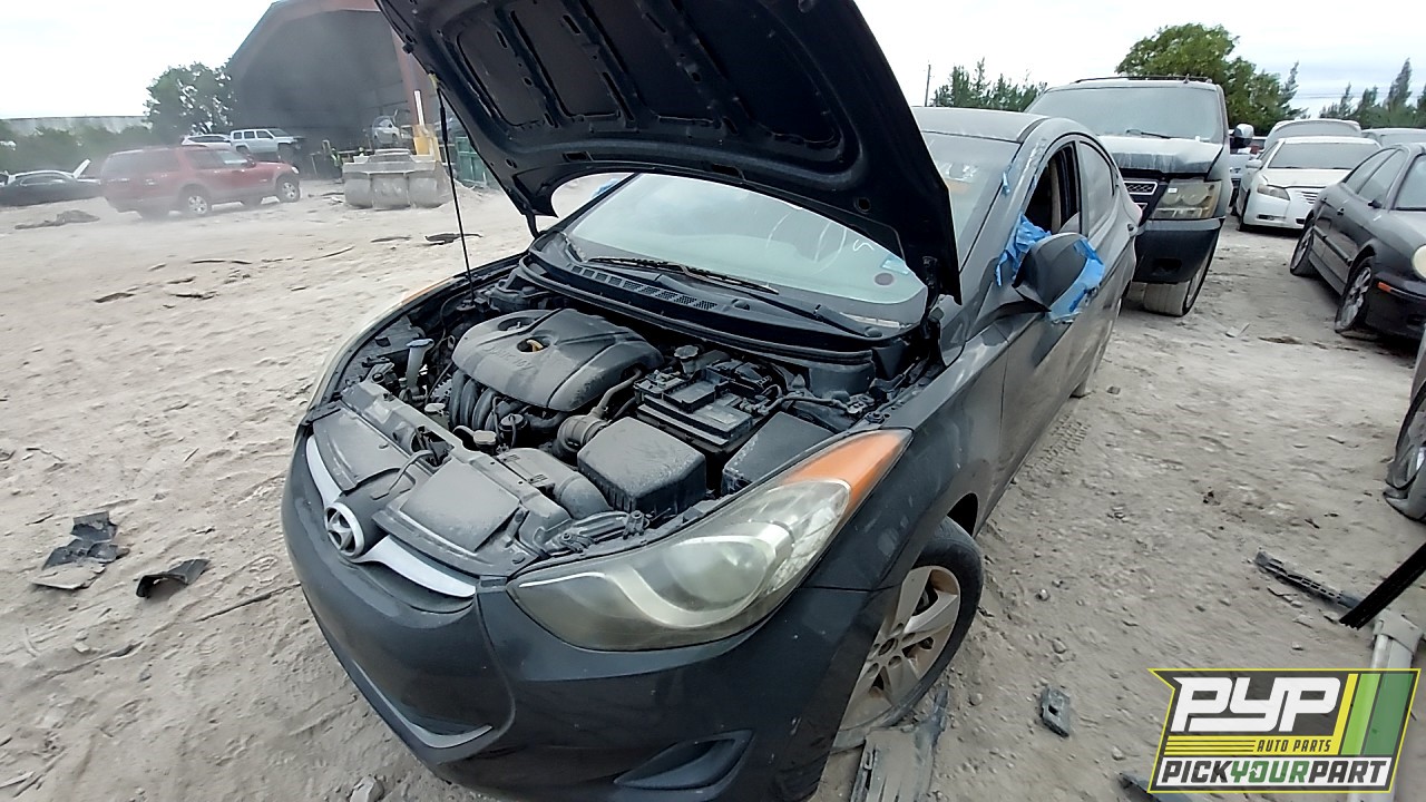 2011 HYUNDAI ELANTRA partes disponibles