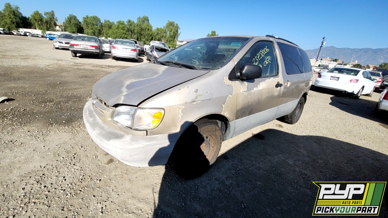 2000 TOYOTA SIENNA available for parts