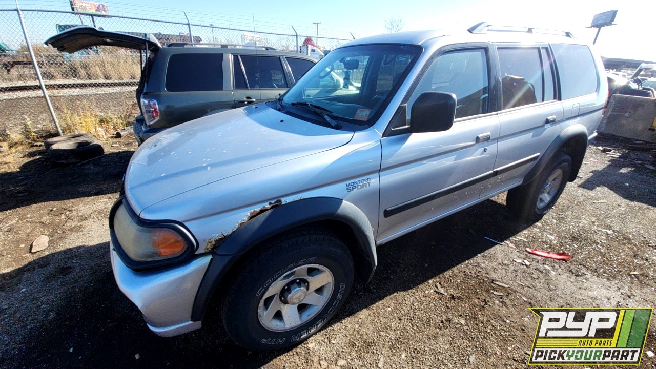 2004 MITSUBISHI MONTERO SPORT partes disponibles