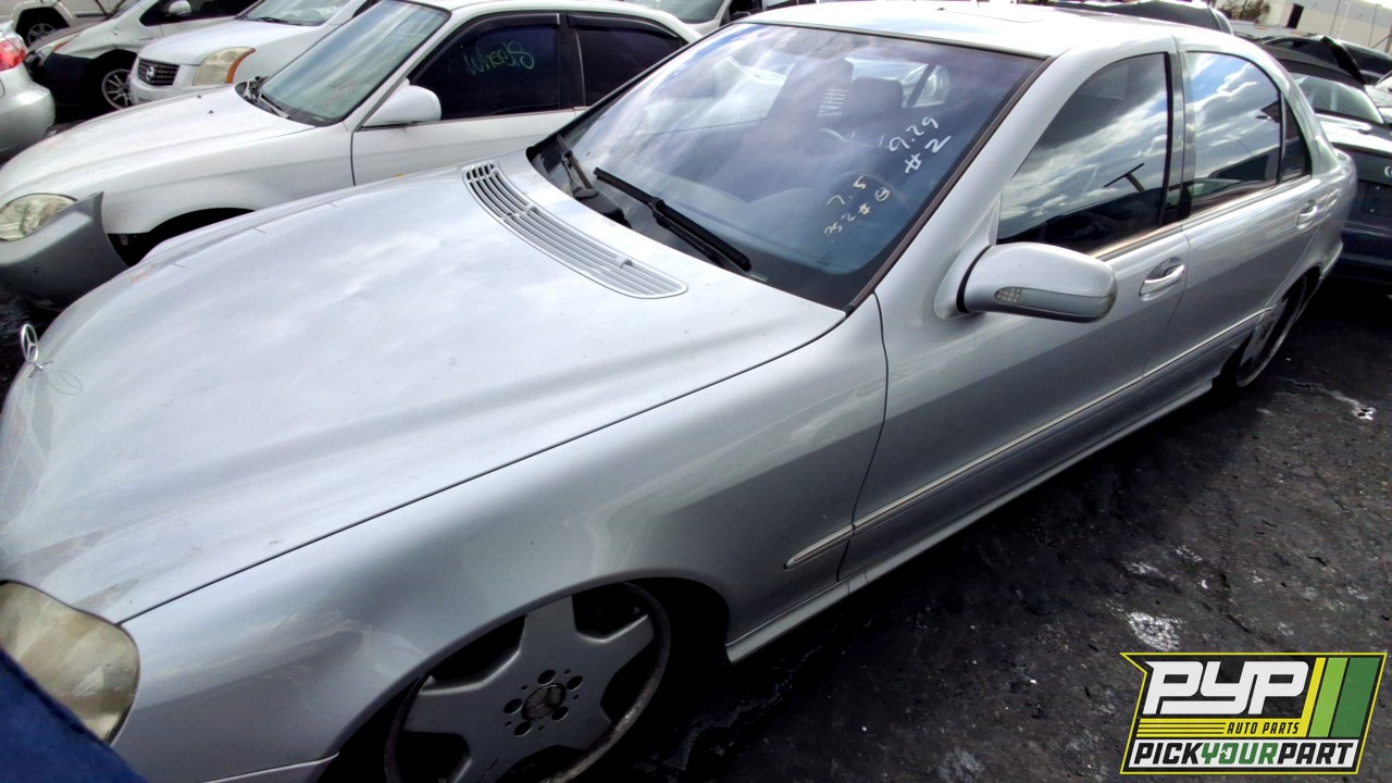 2002 MERCEDES-BENZ S500 partes disponibles