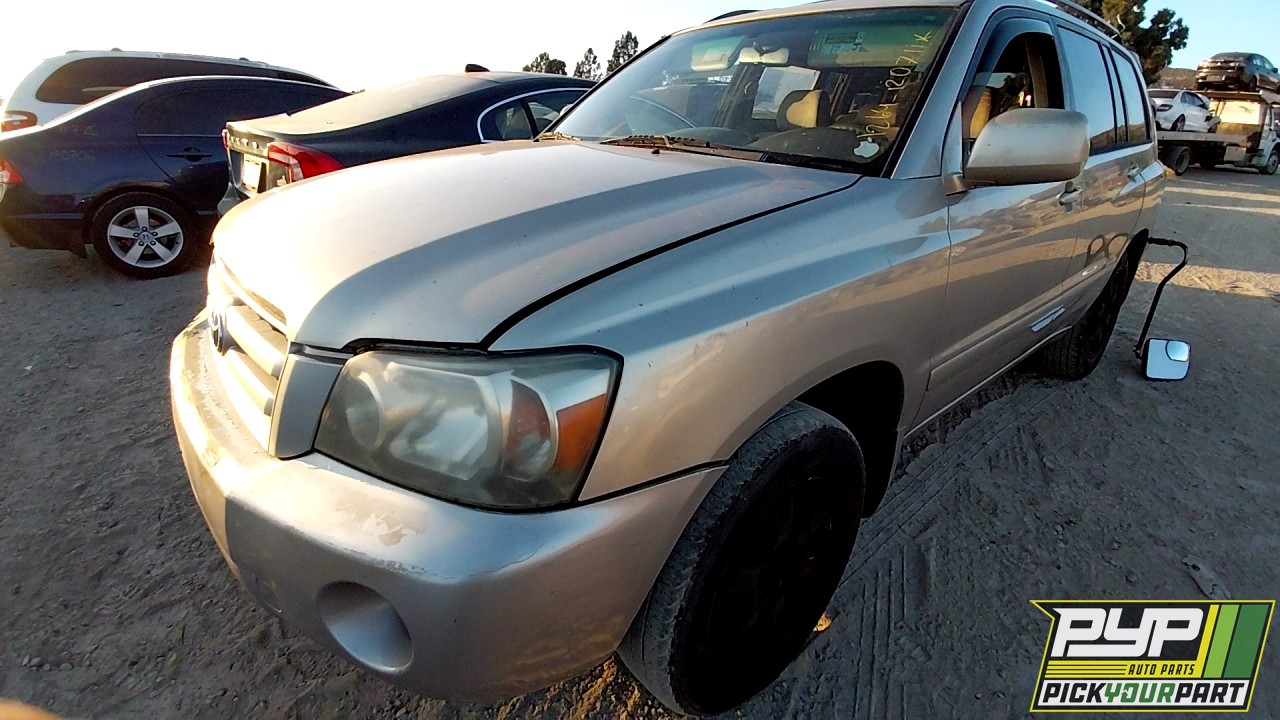 2004 TOYOTA HIGHLANDER partes disponibles